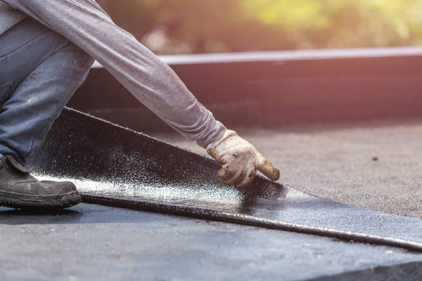 Professional Basement Waterproofing technician working in Pleasantville, NY